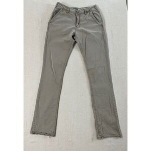 BKE Pants Jake Straight Men's 29(28) Khaki Chino Pants Beige Stretch